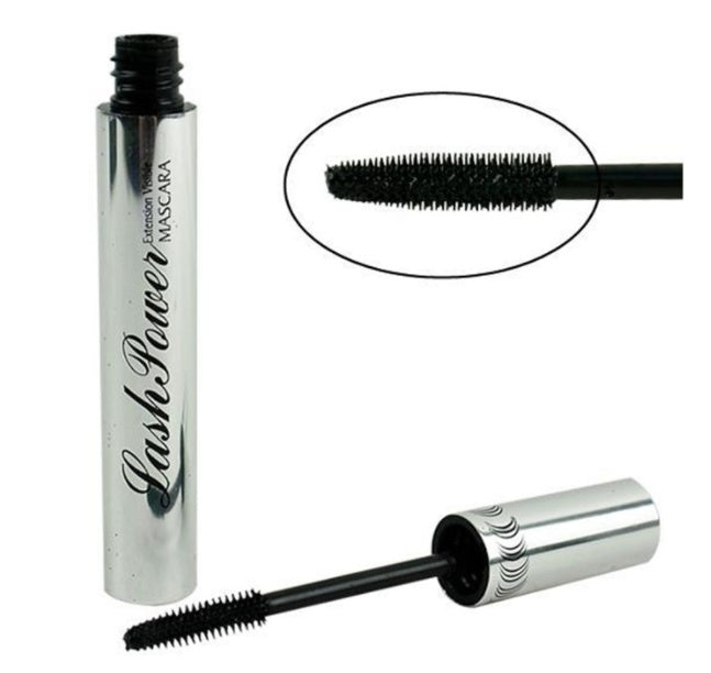 Black Mascara for longer eyelashes.