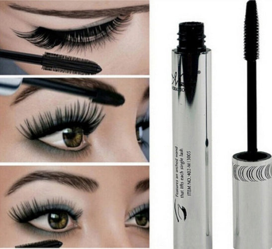 Black Mascara for longer eyelashes.