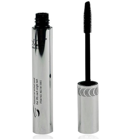 Black Mascara for longer eyelashes.